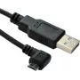 Microconnect USBABMICRO3ANG USB-kaabel USB 2.0 3 m Micro-USB B USB A Must