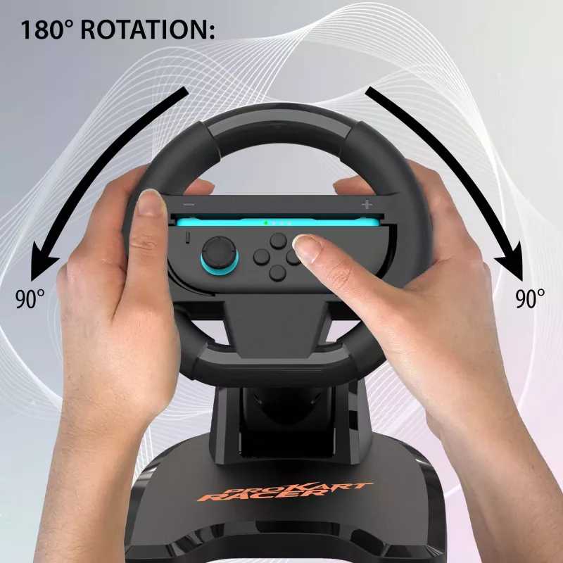 Rool SUBSONIC SA5727-1 Nintendo Switchile — reguleeritav tundlikkus, Kart Racer disain