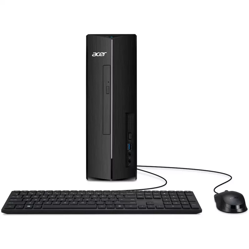 Acer Aspire XC-1785 - Kompaktne torn - Core i5 i5-14400 / 2.5 GHz - RAM 16 GB - SSD 1.024 TB - UHD Graphics 730 - Wi-Fi 6E, Bluetooth, 1GbE - WLAN: 802.11a/b/g/n/ac/ax (Wi-Fi 6E), B