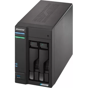 Asustor LOCKERSTOR 2 Gen2 (AS6702T) NAS Desktop Intel® Celeron® N5105 4 GB DDR4 0 TB ADM Must