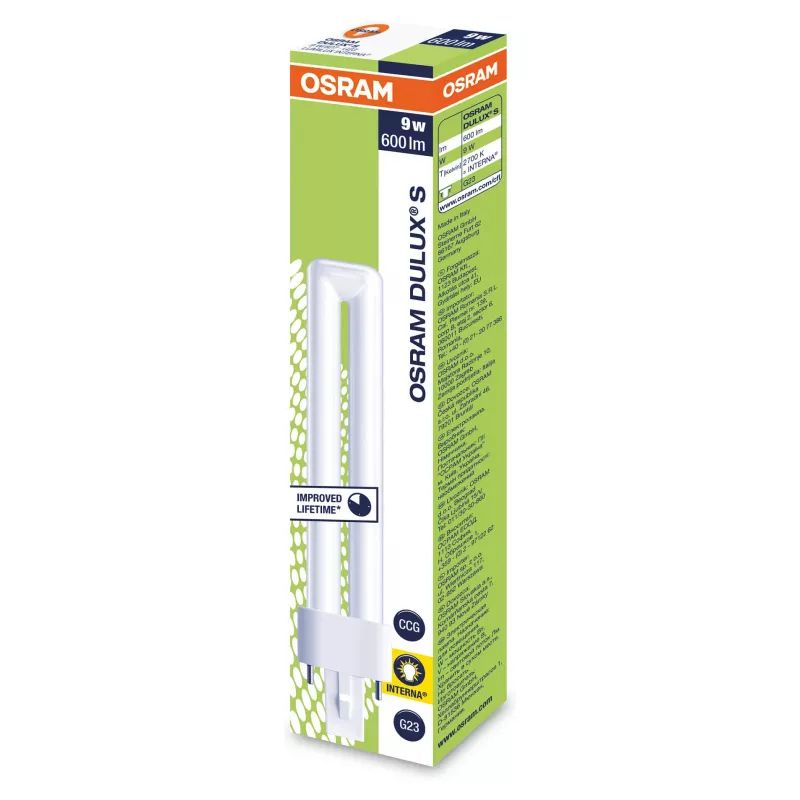 Osram DULUX S Energiasäästulamp 9W/827 G23 FS1