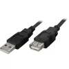 USB A - USB A -kaabel GEMBIRD 68904, USB 2.0, 3 m, must