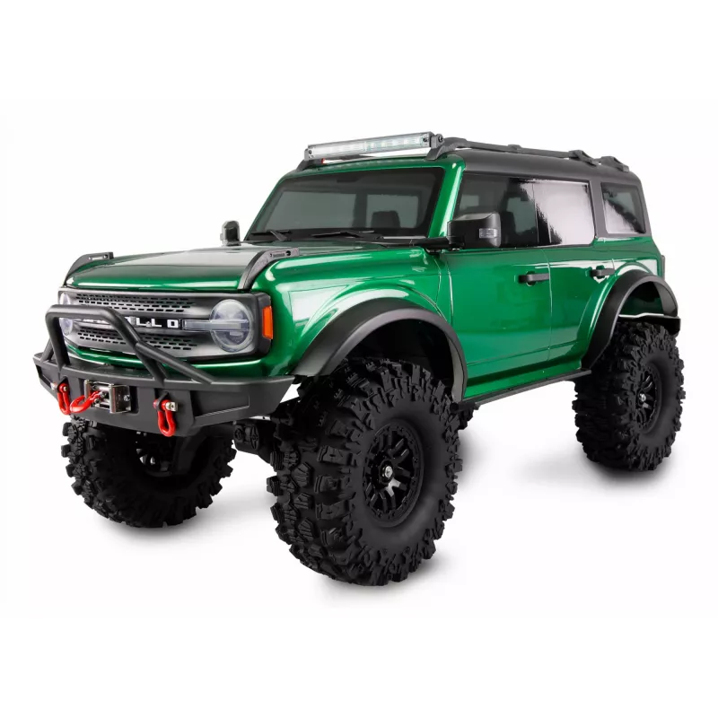 Amewi Crawler AMXRock Caballo 4WD 1:10 mõõtkavas roheline-metallik — kaugjuhitav maastikusõiduk