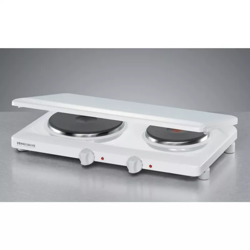 Pliidiplaat Rommelsbacher THL 3097/A Valge Lauaplaat Suletud plaat 2 tsooni