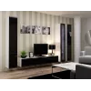 Cama elutoa mööblikomplekt VIGO 2 valge/must läikiv
