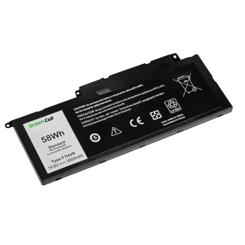 Aku Dell 15 7537 F7HVR 14,4V 3,9Ah