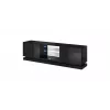 Cama TV-kapp QIU 200 MDF must läikiv/must läikiv