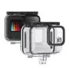 Veekindel ümbris Telesin GP-WTP-901 GoPro Hero 9 jaoks — kaitsev veealune korpus