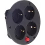 4-kordne pistikupesa Bachmann 900.187 termoplastist 4-pistikupesaga toiteplokk