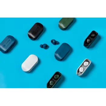 JLab IEUEBGOAIRRWHTGRY82 kõrvaklapid ja peakomplekt juhtmevabad kõrvasisesed muusika USB Type-A Bluetooth valge (IEUEBGOAIRRWHTGRY82)