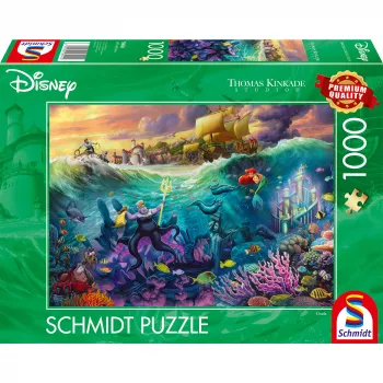 Thomas Kinkade Studios: Disney - Ursula, Pusle 1000 tükki