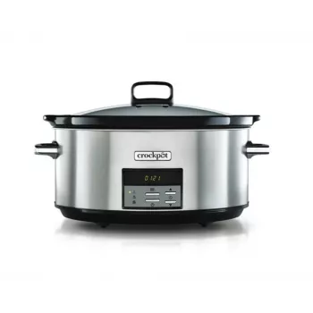 Aeglane pliit Crock-Pot CSC063X 7,5 L, 320 W, roostevabast terasest korpus, eemaldatav keraamiline kauss