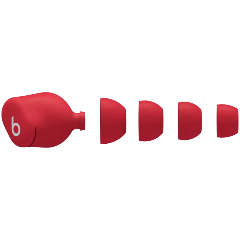Beats Solo Buds - True Wireless kõrvaklapid - läbipaistev punane, mudel A3151 A3150 A3152
