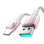USB-A - Lightningi kaabel Joyroom S-A42 3A 1,2 m valge