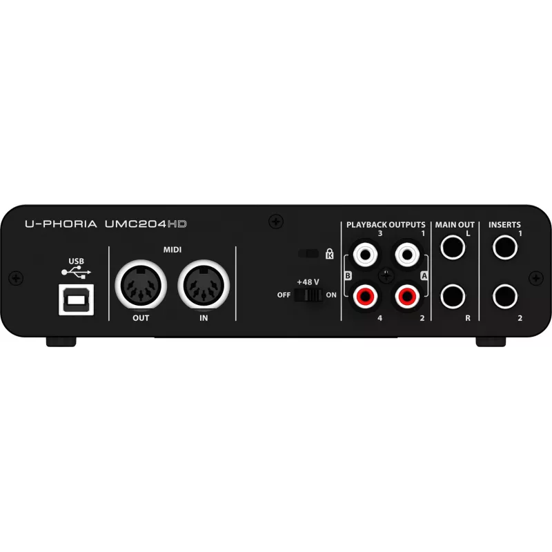 Behringer UMC204HD lisamuusikavarustus