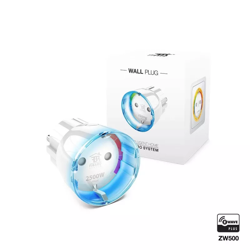 Fibaro FIBEFGWPF-102-5 toitepistiku adapter Type F Valge