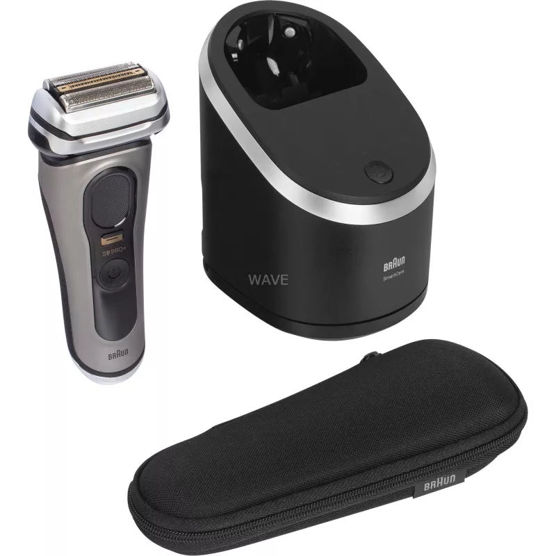 Braun Series 9 Pro+ 9565cc märg- ja kuivhabemeajaja fooliumhabemenuga Trimmer Metallic