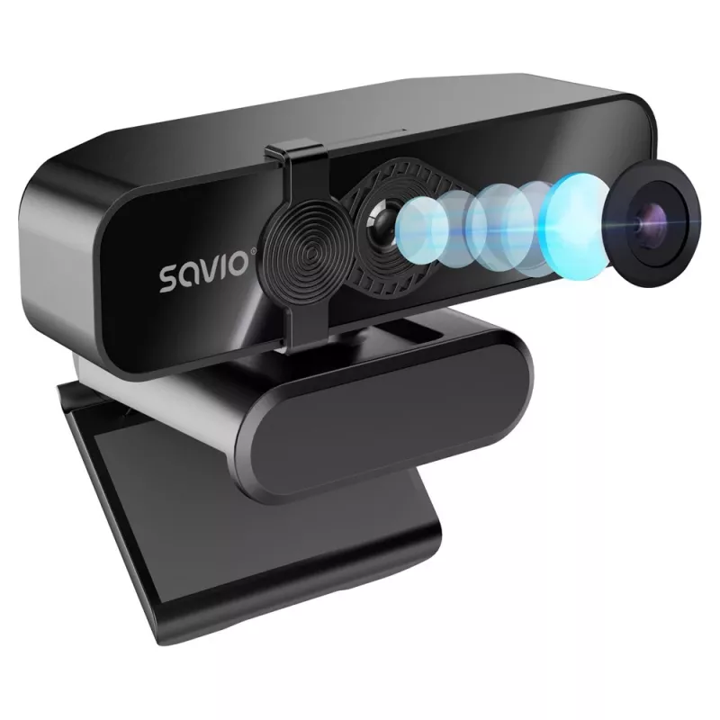 Savio CAK-06 veebikaamera 3840 x 2160 pikslit USB must
