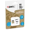 EMTEC Gold+ - Mälu kaart (SD-adapter kaasas) - 16GB - Class 10 - microSD - Kuldne (ECMSDM16GHC10GP)