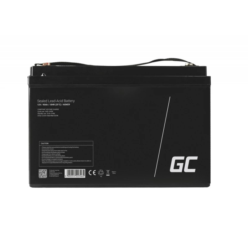 AGM29 - Sealed Lead Acid (VRLA) - 12 V - 1 tk - Must - 90 Ah - 5 Year(s)