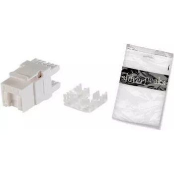 Keystone-moodul ShiverPeaks BS08-10035 Lame Valge RJ-45