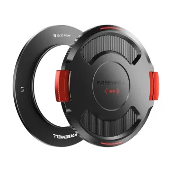 Objektiivi alusrõngas kaanega Freewell FW-L1-BL62 62mm Real Locking VND jaoks