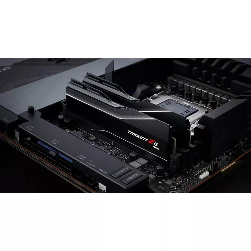 DIMM 32 GB DDR5-6000 (2x 16 GB) Dual-Kit, Arbeitsspeicher schwarz, F5-6000J3238F16GX2-TZ5N, Trident Z5 NEO, AMD EXPO