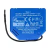 Nutikas relee Shelly Qubino Wave 1 Plastik 110–240V 16A, Z-Wave 868,4 MHz, sinine, seinale paigaldatav