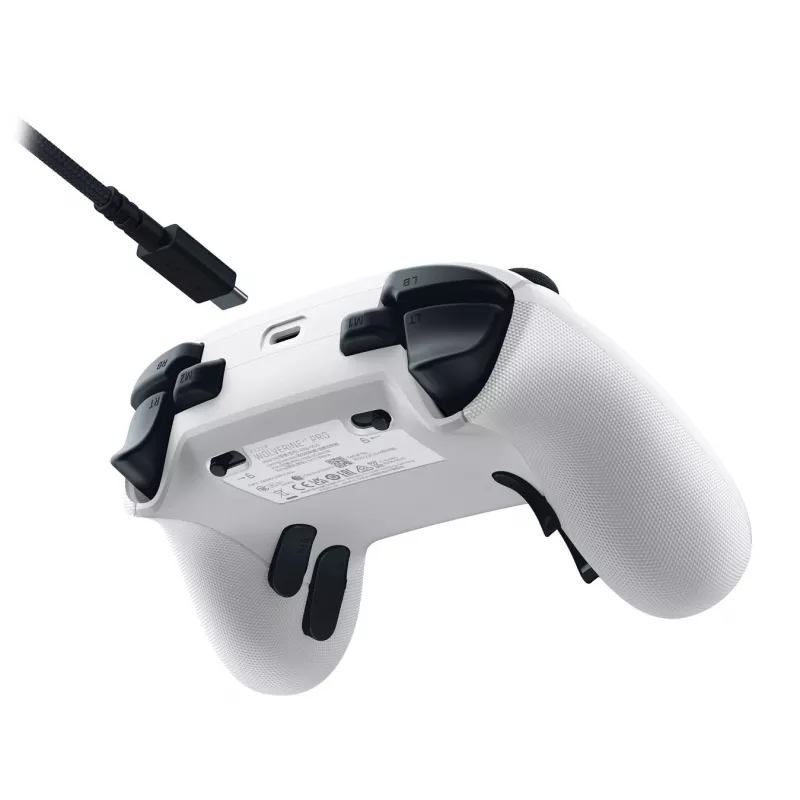 Mängupult Razer Wolverine V3 Pro Valge USB Analoog PC Xbox Series S X