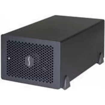 Sonnet Thunderbolt PCIe laienduskorpus Echo Express SE IIIe — Juhtmega, must, alumiinium