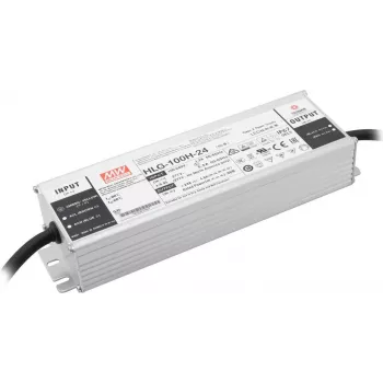 LED-toiteplokk mean well 96W 24V IP67 — püsipinge, välistingimustesse sobiv draiver