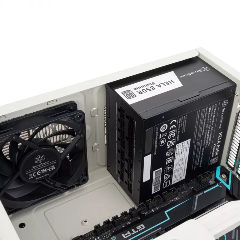Silverstone SST-FLP01W arvutikorpus HTPC Valge