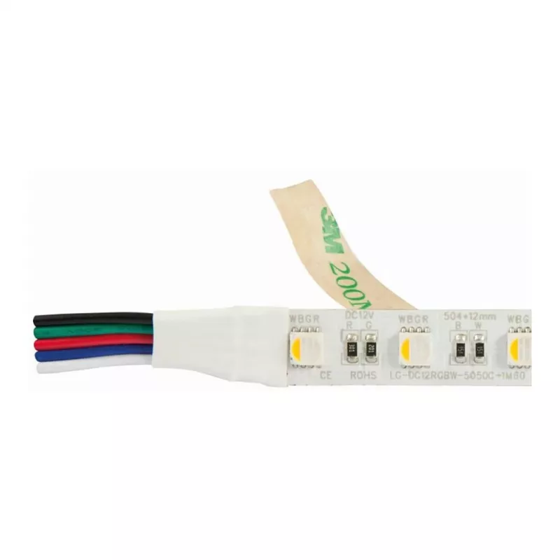 Synergy 21 LED Flex Strip 5050 - 60 RGB DC24V + RGB-W ühe kiibiga nw IP20