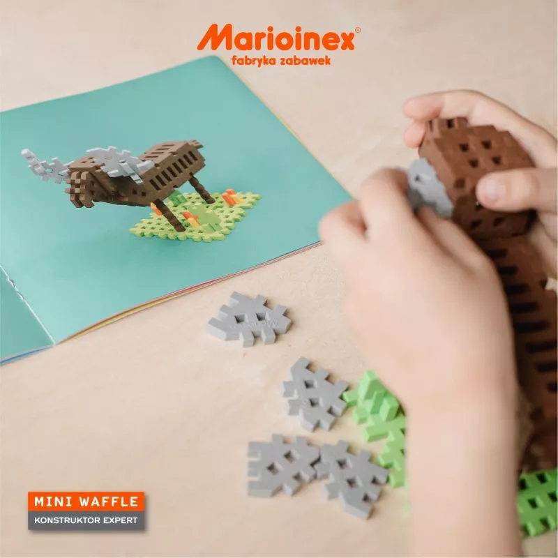 Marioinex Mini Waffle klotsikomplekt Constructor Expert, 501 detaili