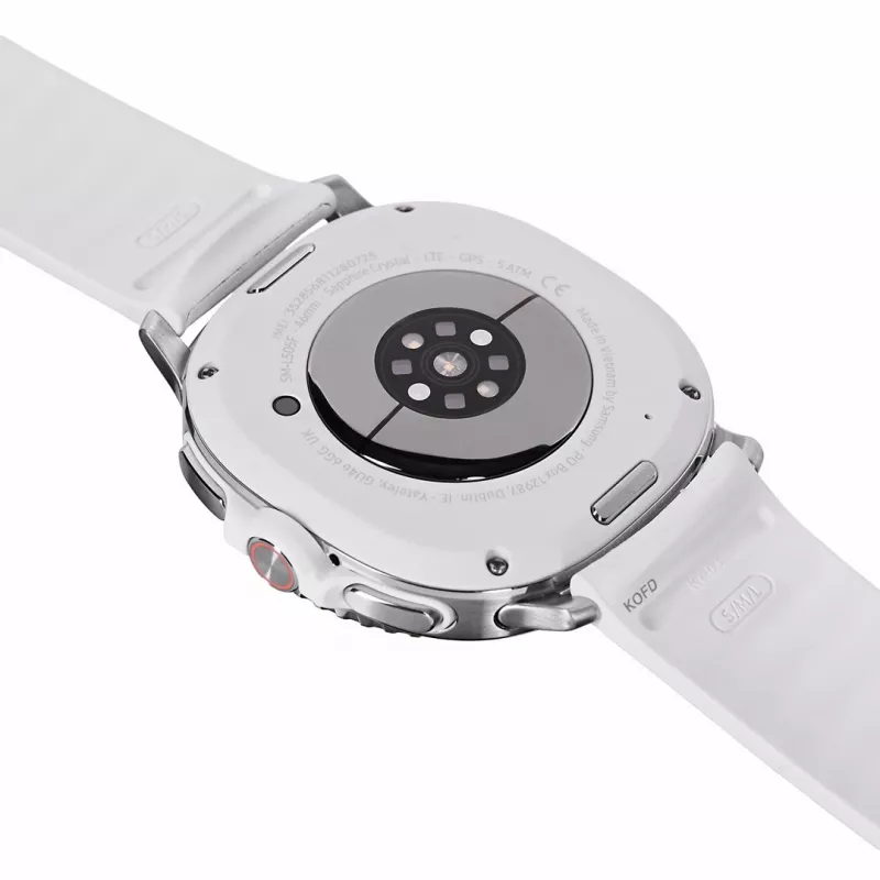 Nutikell Samsung Galaxy Watch 8 Classic 46 mm hõbedane — 3,3 cm AMOLED, 4G, 64 GB, 445 mAh