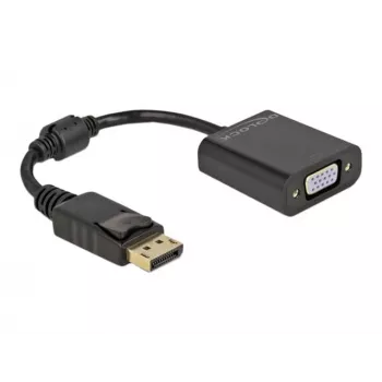 Adapter DisplayPort 1.2 isane VGA emasele DeLOCK 61006