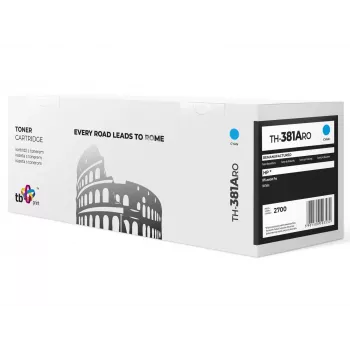 Toner TB ühilduv HP CF381A tsüaan, 2700, Ref