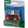 Puidust rongivagun BRIO 33749 kellukesega