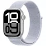 Apple Watch Series 10 Alumiiniumkorpus GPS + Cellular 42mm Hõbedane Sport Loop sinine pilv