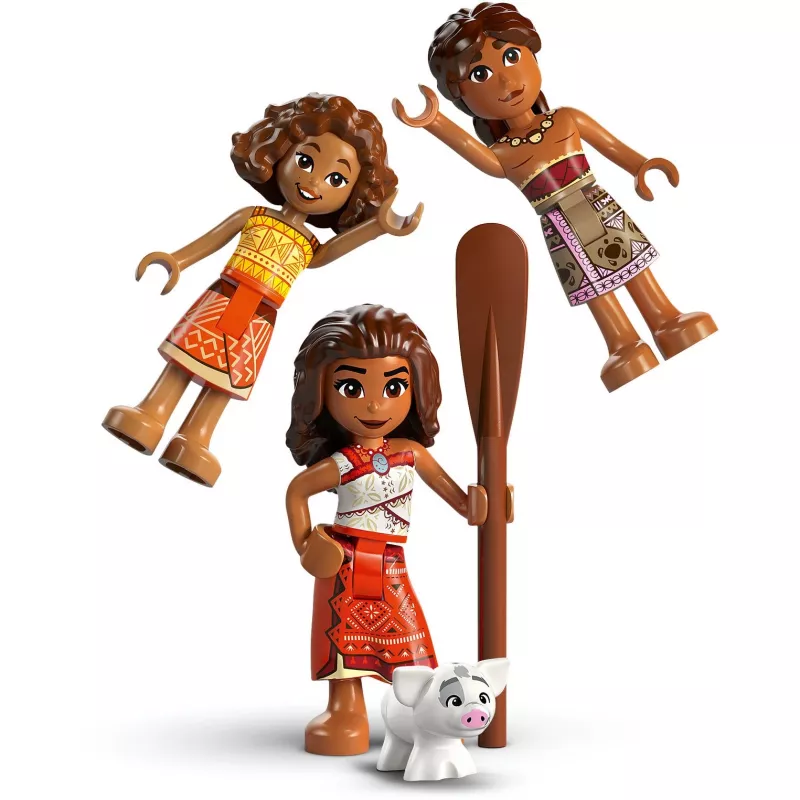 LEGO 43270 klotside ja osade komplekt — 529 elementi, 3 minifiguuri, 260×120×220 mm, 0,198 kg, hõbedane