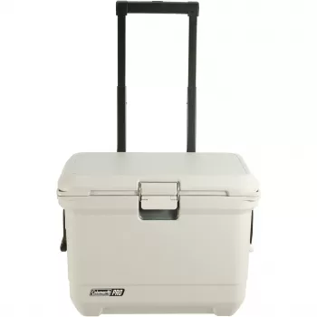 Coleman Pro 55QT Wheeled Cooler Box Valge 52L 120h
