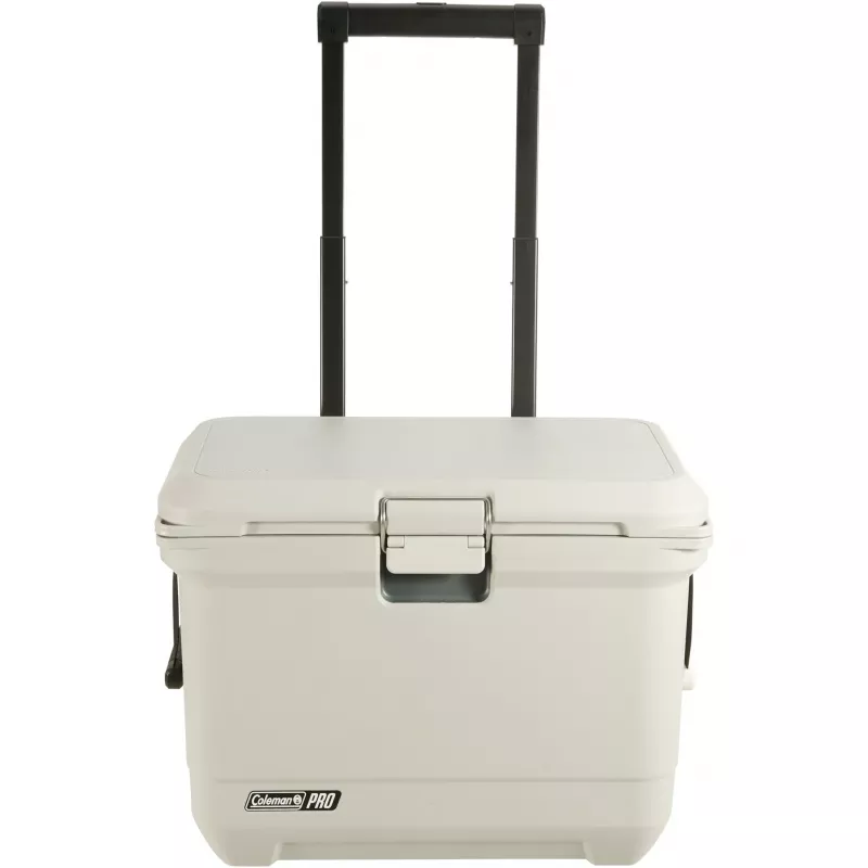 Coleman Pro 55QT Wheeled Cooler Box Valge 52L 120h