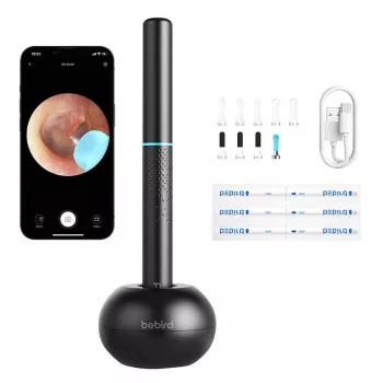 Kõrvapuhastaja Bebird M9 S must, 1080P kaamera, juhtmevaba