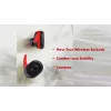 Kõrvaklapid V.Silencer Ture Wireless Earbuds must/punane