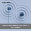 Sony IER-EX15C kõrvasisesed peakomplekti juhtmega kõned/muusika USB USB-C roosa