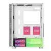 PC Case Montech X3 GLASS Midi Tower Valge