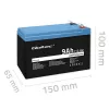 aku LiFePO4 Lithium Iron Phosphate 12.8V 9Ah 115.2Wh