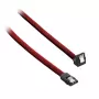 ModMesh täisnurga SATA 3 kaabel 30 cm - veripunane - Kaabel - Digitaalne/Andmeside (CM-CAB-RSAT-N30KBR-R)