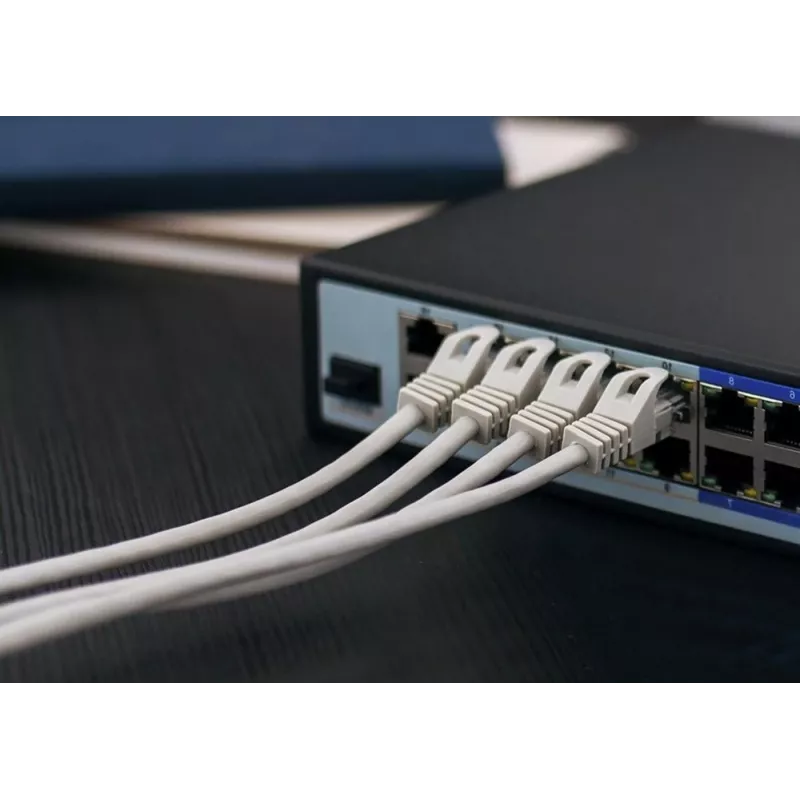 Võrgukaabel Extralink keerupaar CAT5E FTP sise- 305 m hall