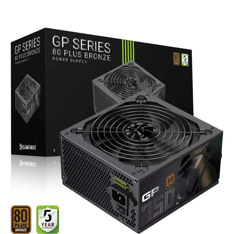 Gamemax toiteplokk, 80 PLUS, Bronze | GP 750B | 750 W